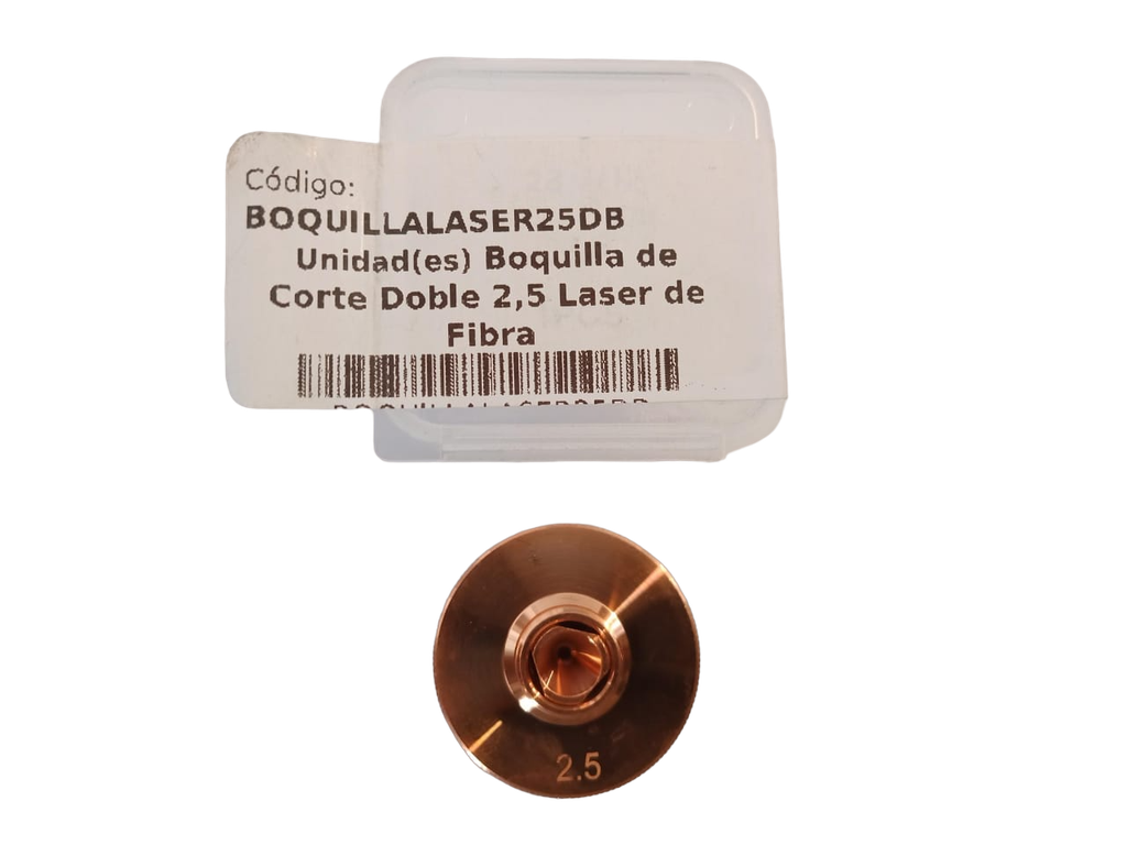 Boquilla de Corte Doble 2,5 Laser de Fibra