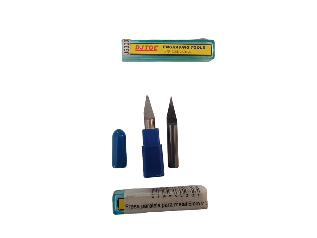 Fresa Paralela Para Metal 6mm V 30°
