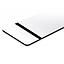 Lamina De Abs De 1200x600x0.25mm Blanco/Negro Laser