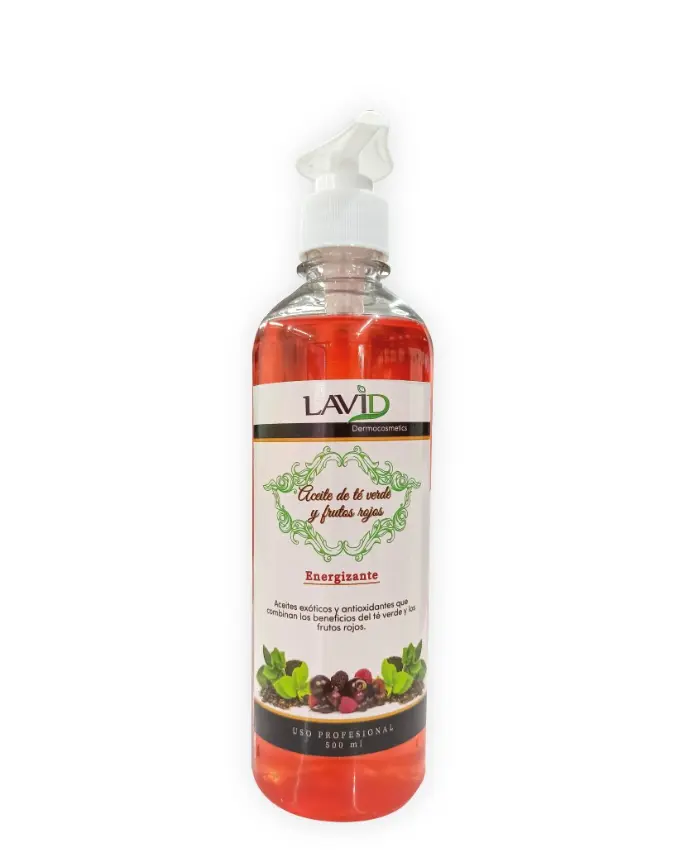 Lavid Aceite Te Verde Y Frutos Rojos 500ml