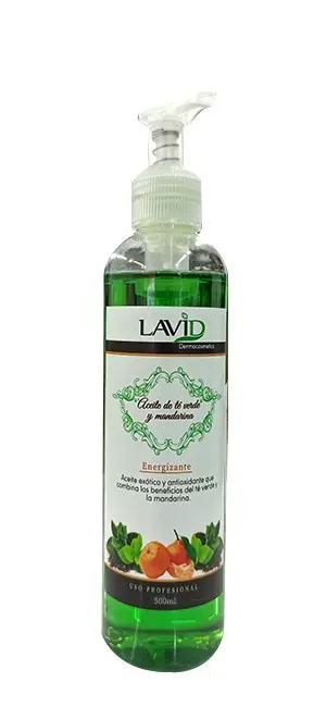 Lavid Aceite Te Verde Y Mandarina 500ml