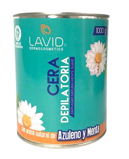 Lavid Depilasao Azuleno Cera Depilatoria 1000g