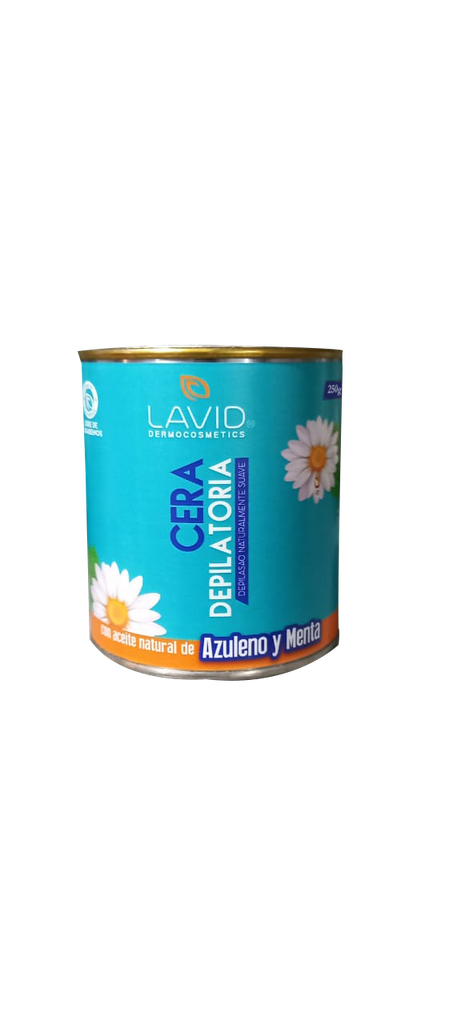 Lavid Depilasao Azuleno Cera Depilatoria 250g