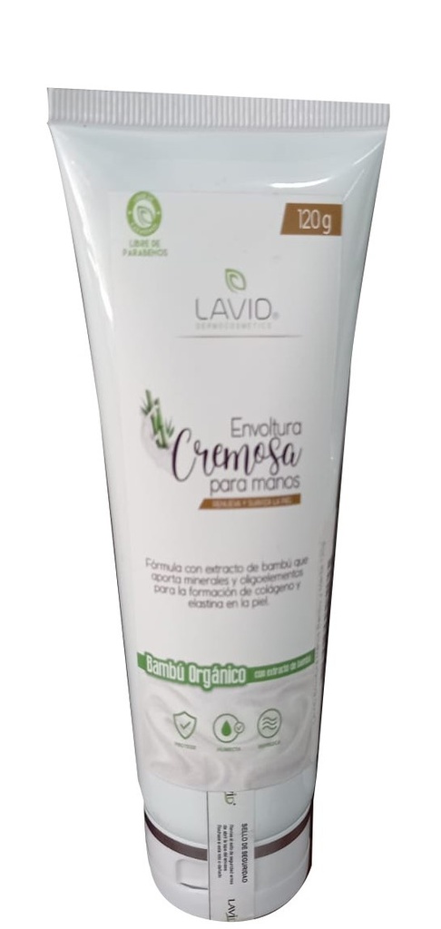 Lavid Envoltura Manos Bambú Y Menta 120g