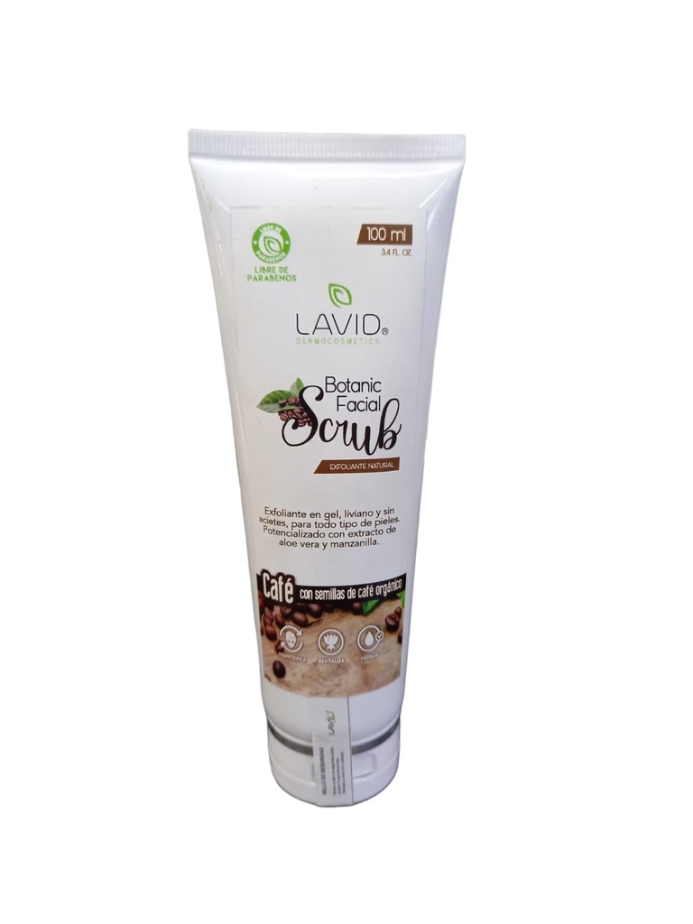 Lavid Exfoliante Facial Café Orgánico 100ml