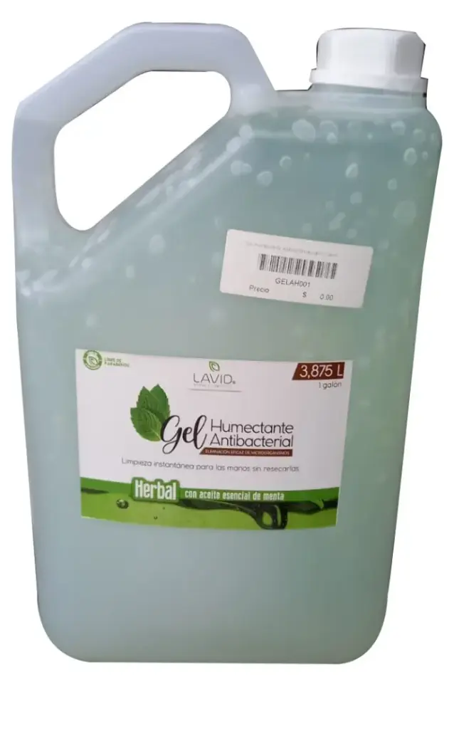 Lavid Gel Humectante Antibacterial Galón