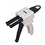 Pistola Dispensadora Resina 50ml(3cartuchos+3puntas+6ruedas)