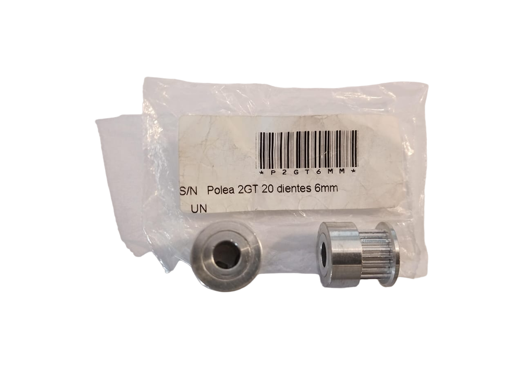 Polea 2gt 20 Dientes 6mm