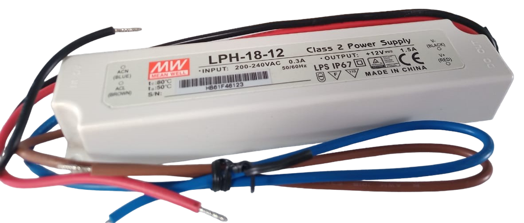 Fuente 200-240v  12V 1.5A