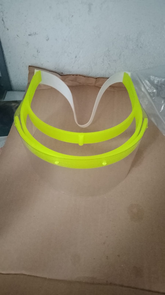 Protector Facial Gafa Amarillo