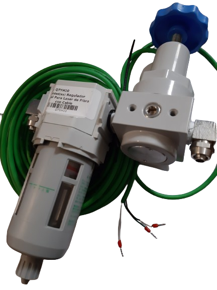 Regulador Digital Para Laser de Fibra con Cable