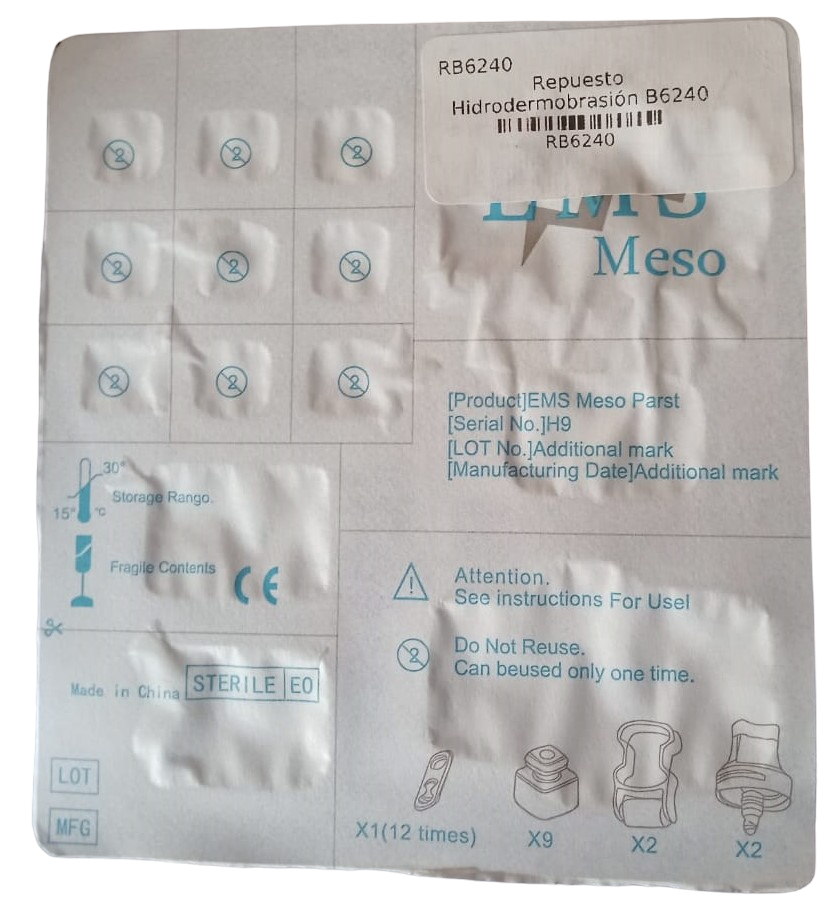 Repuesto Puntas mesoterapia B6240
