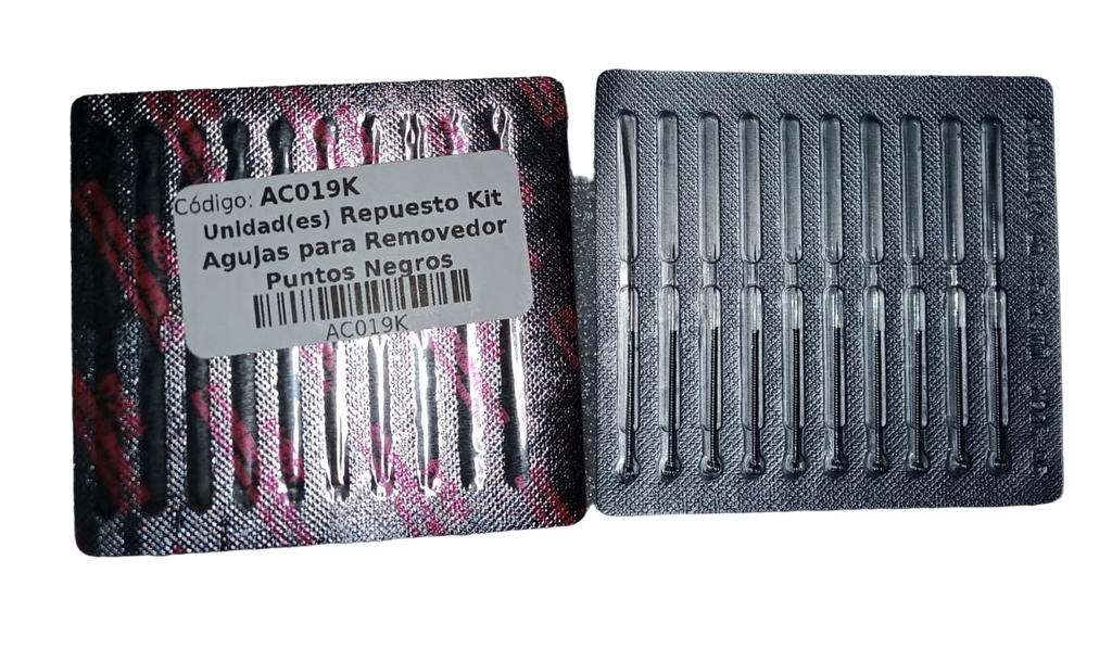 Repuesto Kit Agujas para Removedor Puntos Negros