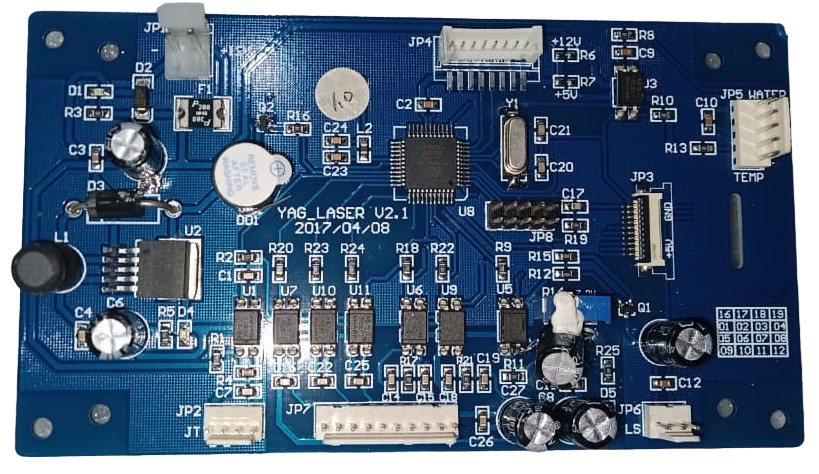 Repuesto Pantalla y Placa Laser Q Switch Yag