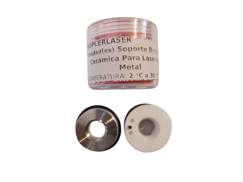 Soporte Boquilla Cerámica Para Laser De Metal