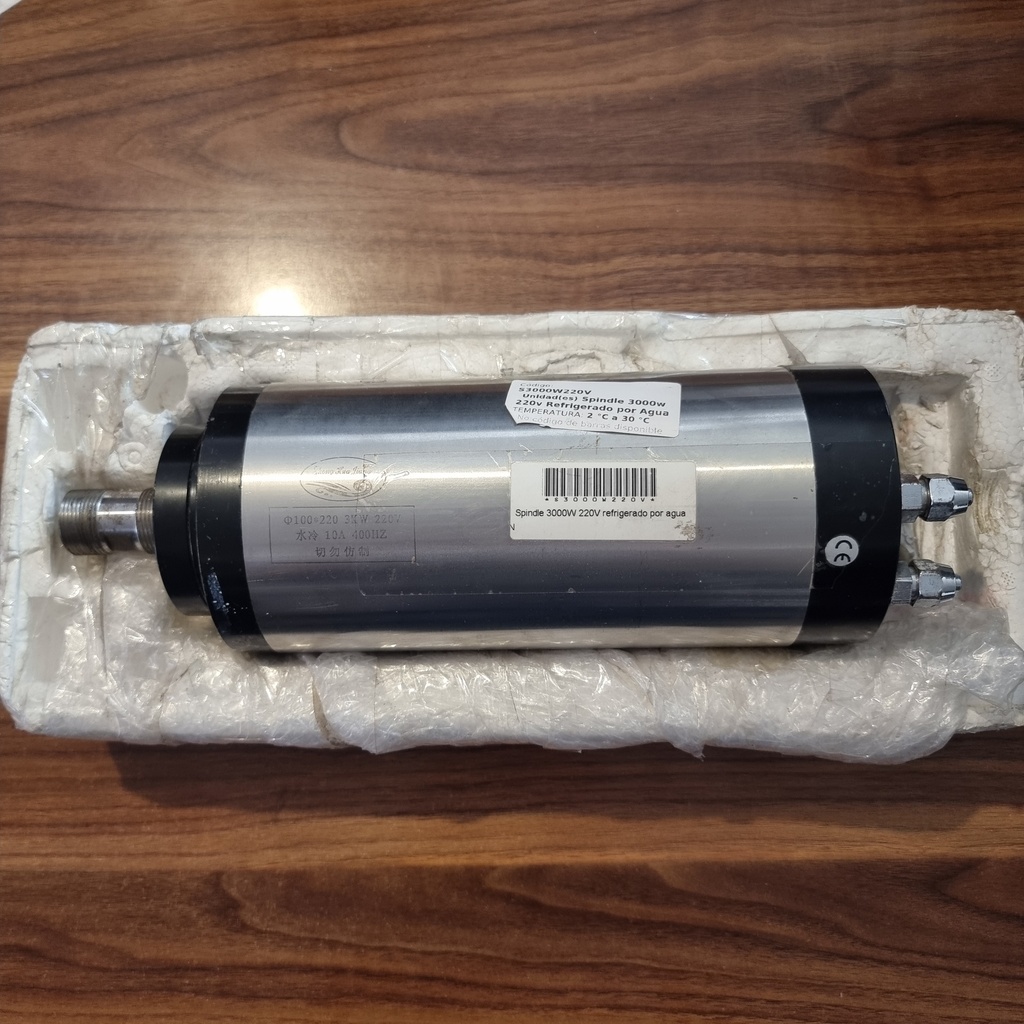 Spindle 3000w 220v Refrigerado por Agua