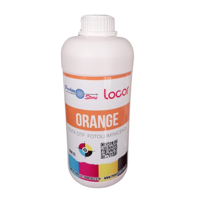 Tinta DTF Fluorecente Naranja