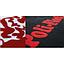 Vinyl Textil Poli-Tape Rojo Gamuzado
