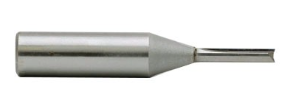 Fresa Doble Flauta Recta 6x12mm