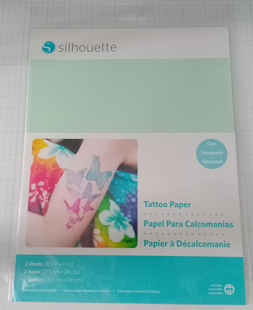 Silhouette 8.5"X11" Temporary Tattoo Paper