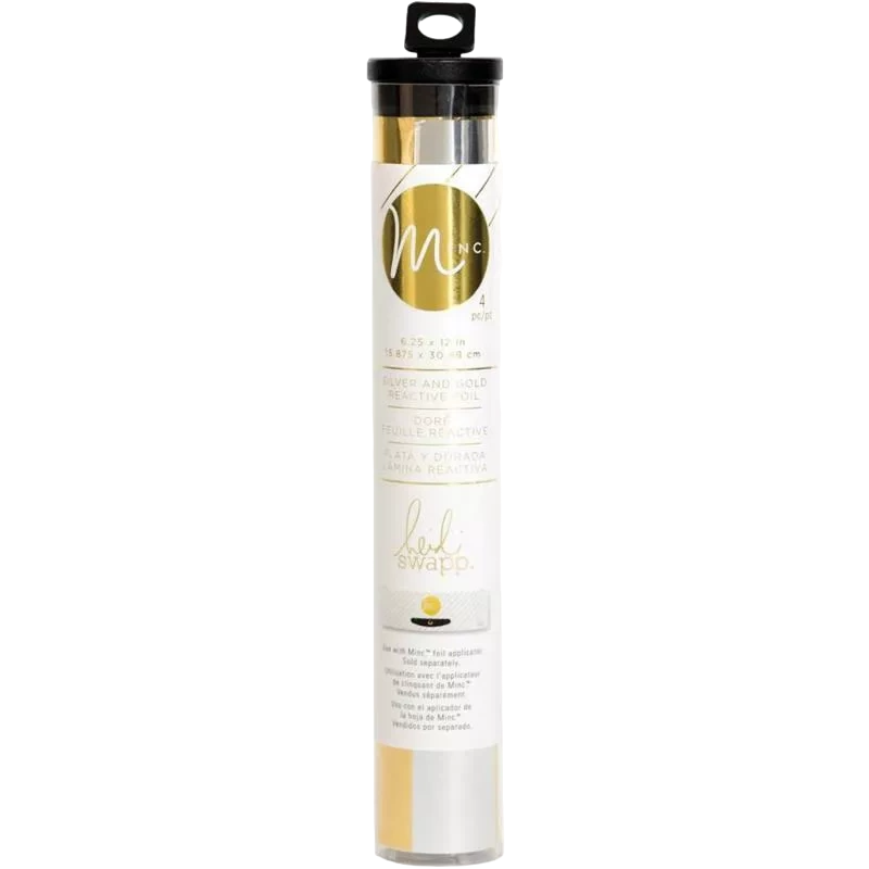 Foil Hs Minc  Plata y Dorado 2pk