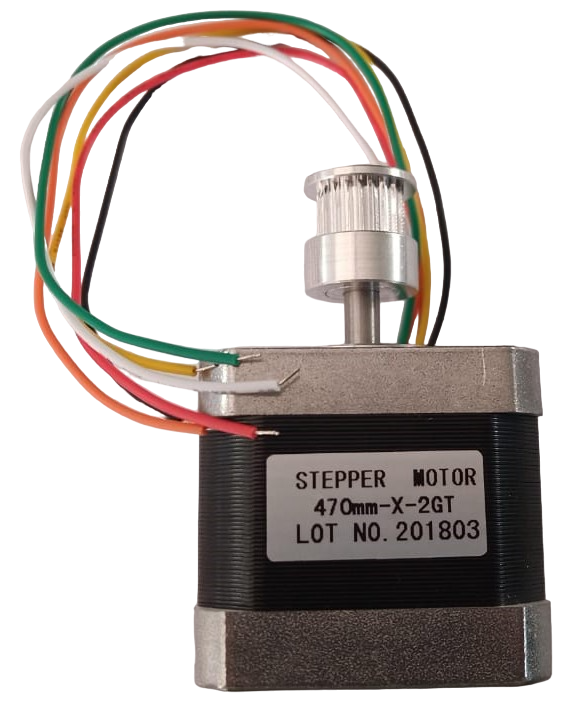 Motor paso a paso laser de metal