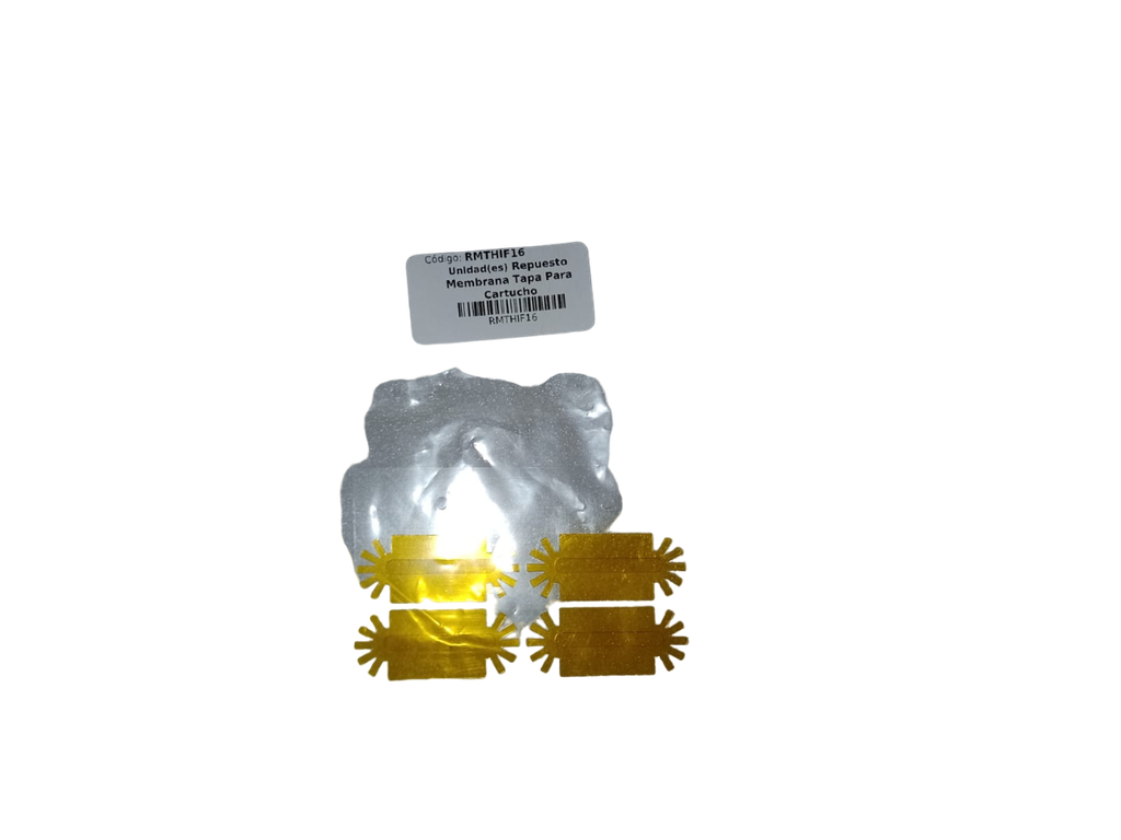 Repuesto Membrana Tapa Para Cartucho