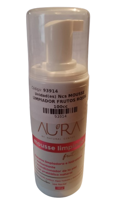 Mousse Limpiador Frutos Rojos NCS 100cc