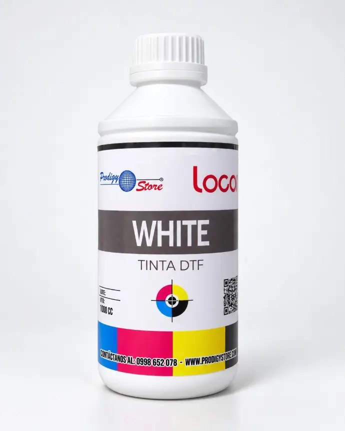 Tinta Plus DTF Blanca 1lt premium