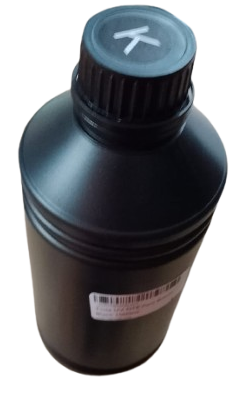 Tinta UV DTF Para Bordar Black 1000ml 