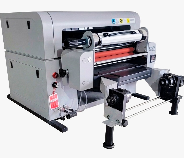 Plotter de impresión Hibrida Cama Plana y UV DTF 2 xp600