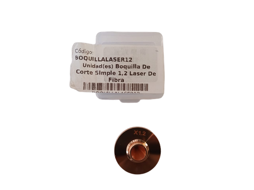 [BOQUILLALASER12] Boquilla De Corte Simple 1,2 Laser De Fibra