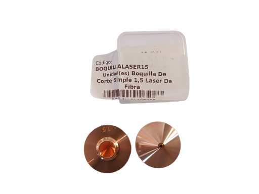 [BOQUILLALASER15] Boquilla De Corte Simple 1,5 Laser De Fibra