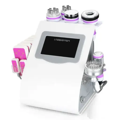 [76D1] Cavitación RF Lipolaser Cromo martillo frío