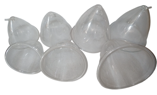 [SETCVACUM] Copas Vacuum Set 3 Medidas de 6pcs