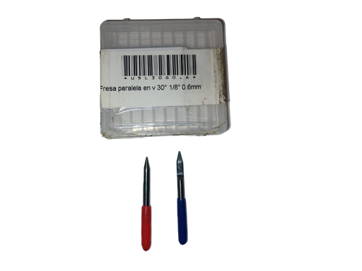 [U5L30G06] Fresa Paralela En V 30° 1/8" 0.6mm