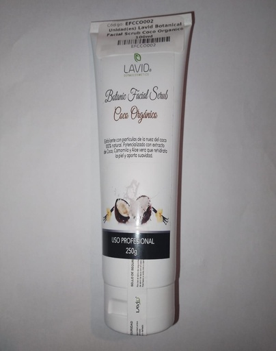 [EFCCO002] Lavid Botanical Facial Scrub Coco Organico 100ml