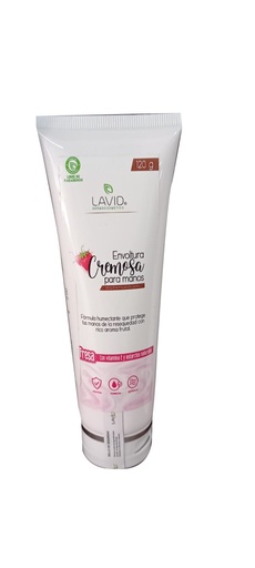 [ENMF001] Lavid Envoltura Manos Fresas Con Chantilly 120g