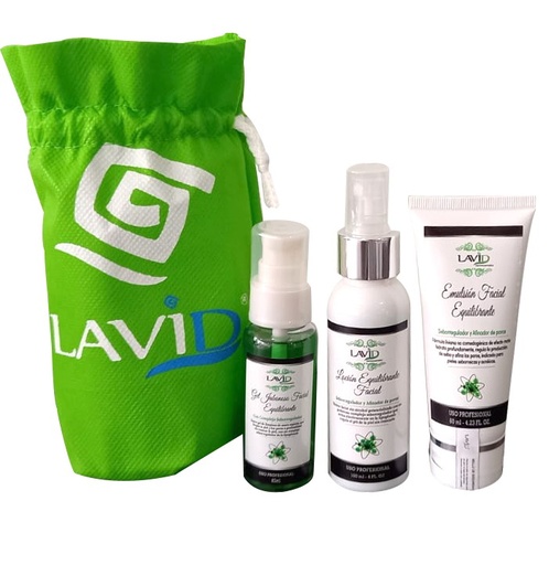 [KAGET] Lavid Kit Anti Acne (3, Gel-Emulsion-Tónico)