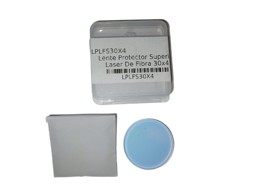 [LPLFS30X4] Lente Protector Superior Laser De Fibra 30x4