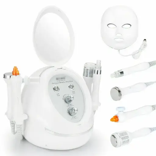 [AF1310] Mini Hidrodermobrasión con mascara Led