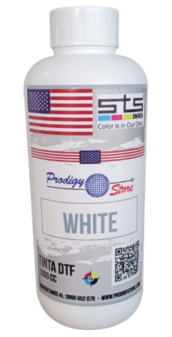 [TDTFSTSW1000] Tinta DTF - STS Blanco 900 ml