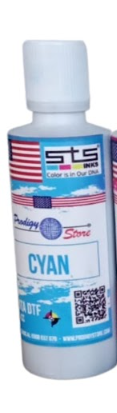 [TDTFSTSC125] Tinta DTF - STS Cyan 1/8 (Octavo)