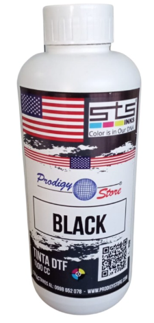 [TDTFSTSB1000] Tinta DTF - STS Negra 1 Litro