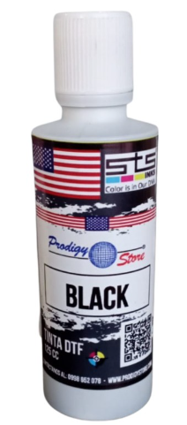 [TDTFSTSB125] Tinta DTF - STS Negra 1/8 (Octavo)