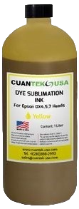 [WBDSEYSD] Tinta sublimación 1lt Cuantek amarilla