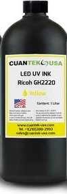 [UVLEDDX1LY] Tinta UV 1lt Cuantek neutral amarilla