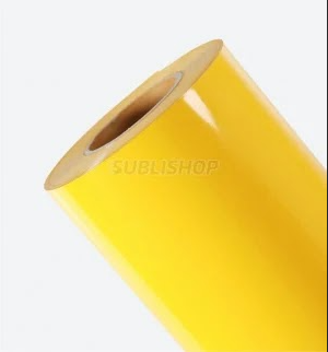 [419LY20030] Vinyl Textil Poli-Tape Premium Amarillo Limón