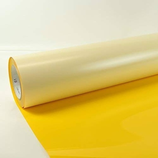 [4918MY2030] Vinyl Textil Poli-Tape Turbo Amarillo Medio 50cm