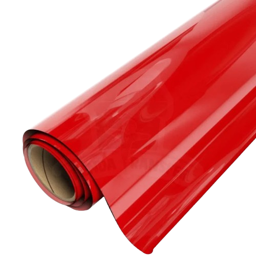 [SISCFS5Y05] Vinyl Textil Siser Card Flex Rojo X Mtro